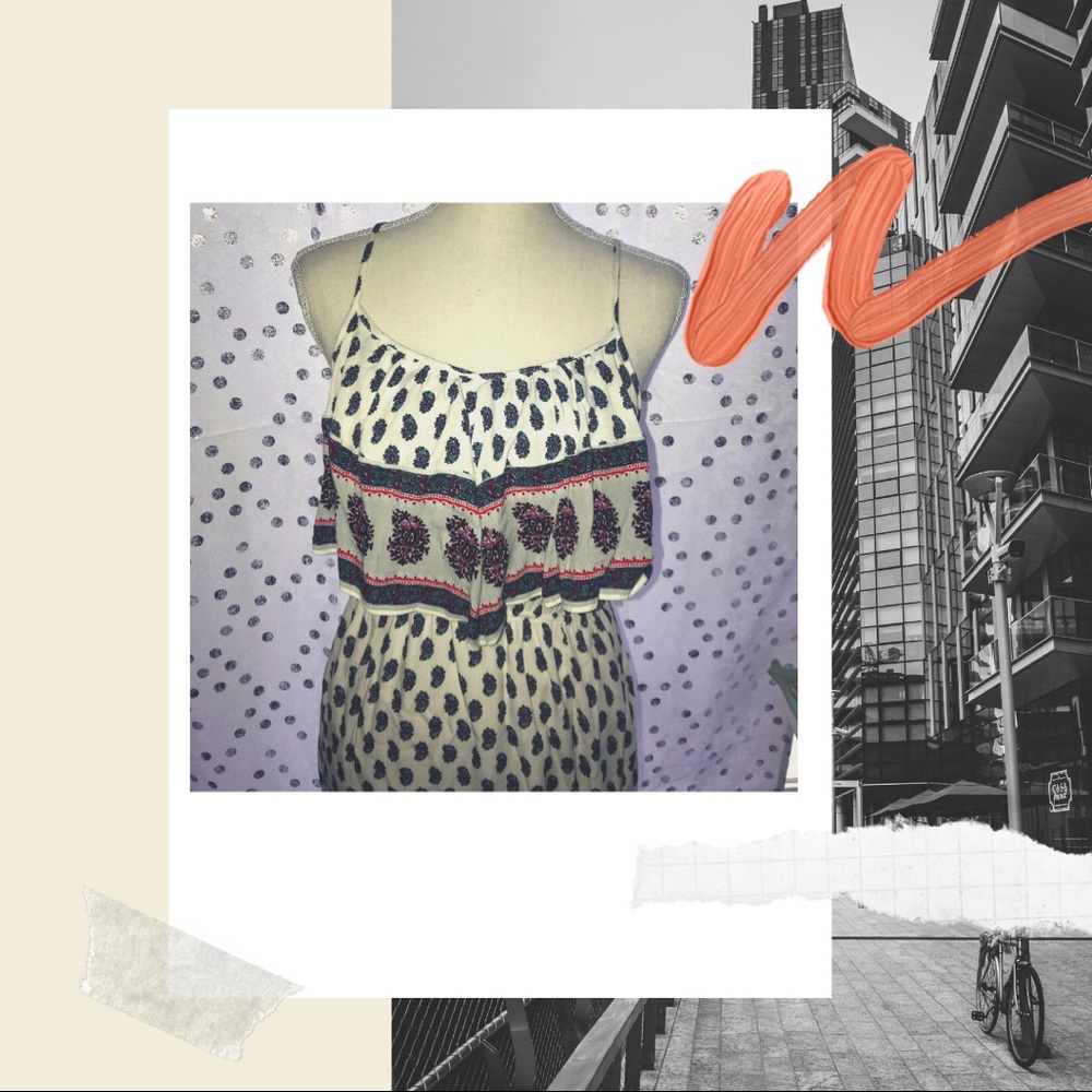 Aztec Print Dress